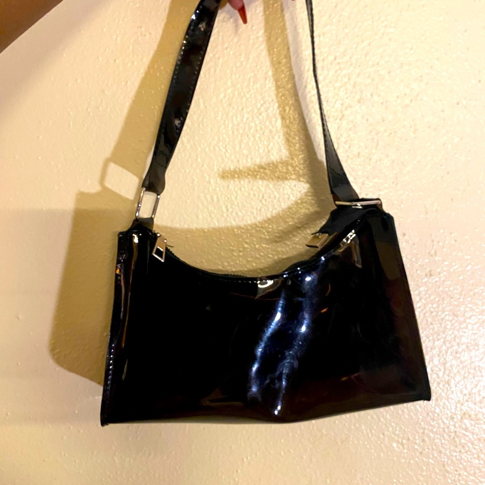 I bought this see through black fashion bag on Amazon.